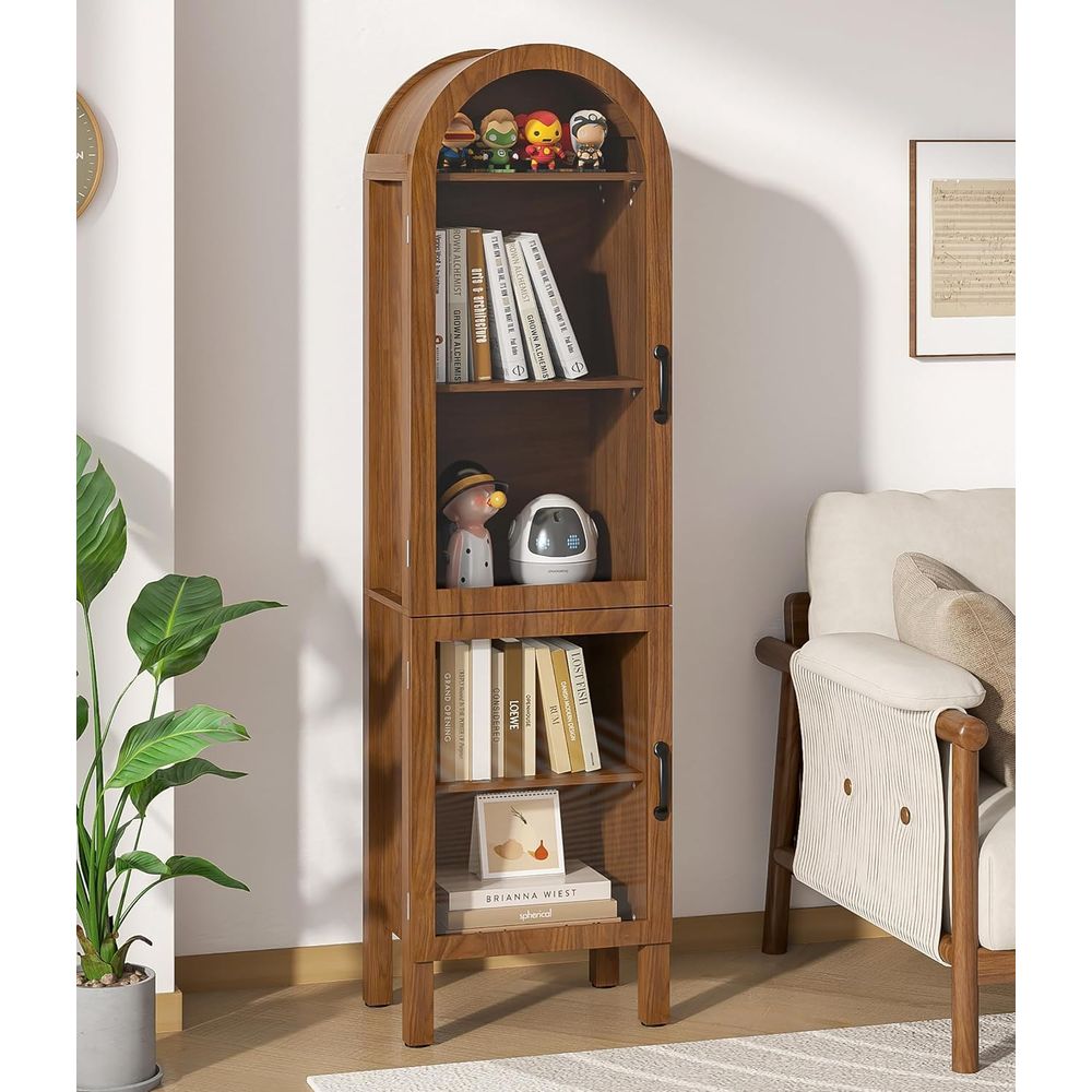 Storage & Organization - Wysoka, łukowa witryna o wysokości 64,17