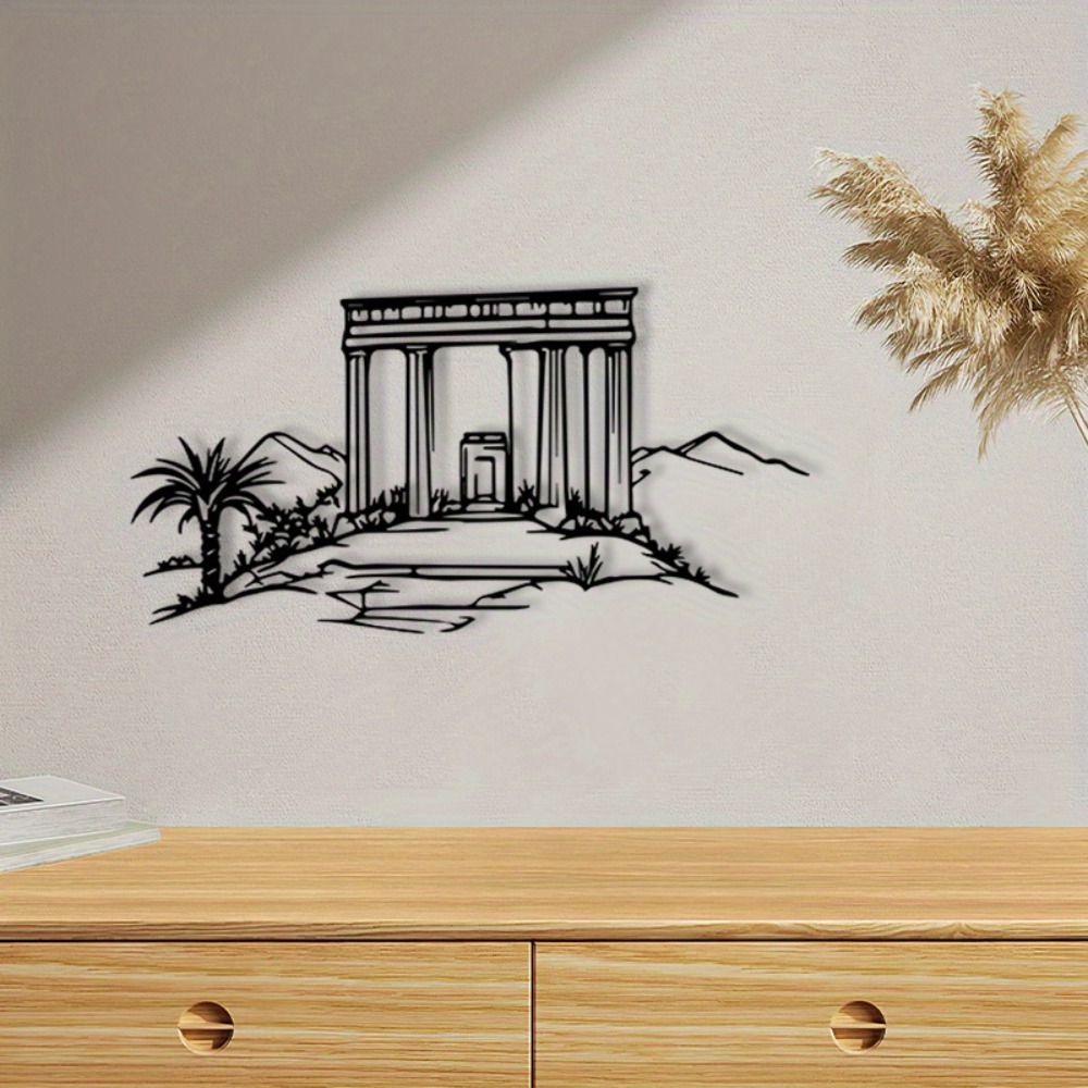 Home Decor - CIFBUY Żelazna Dekoracja Ścienna Religijna Metalowa