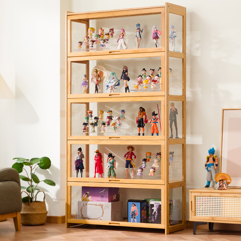 Storage & Organization - Duża akrylowa przezroczysta gablota na figurki,