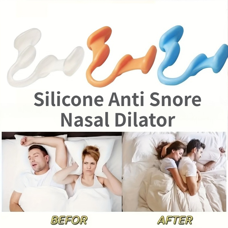 Anti Snore Contour Pillow - 10 SZT. Silikonowe Rozszerzacze Nosa Przeciw