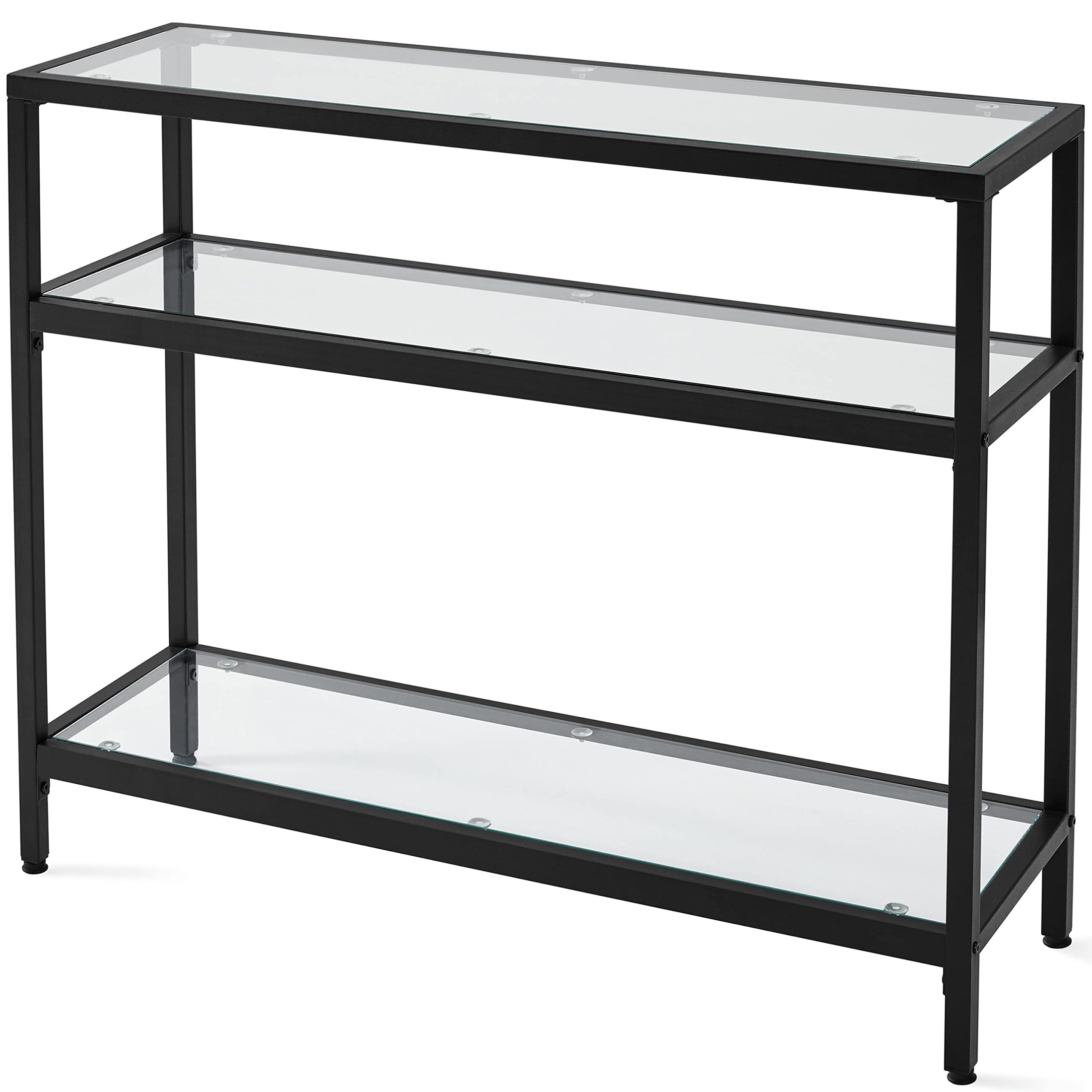 Storage & Organization - Stolik konsolowy, metalowa rama i stolik