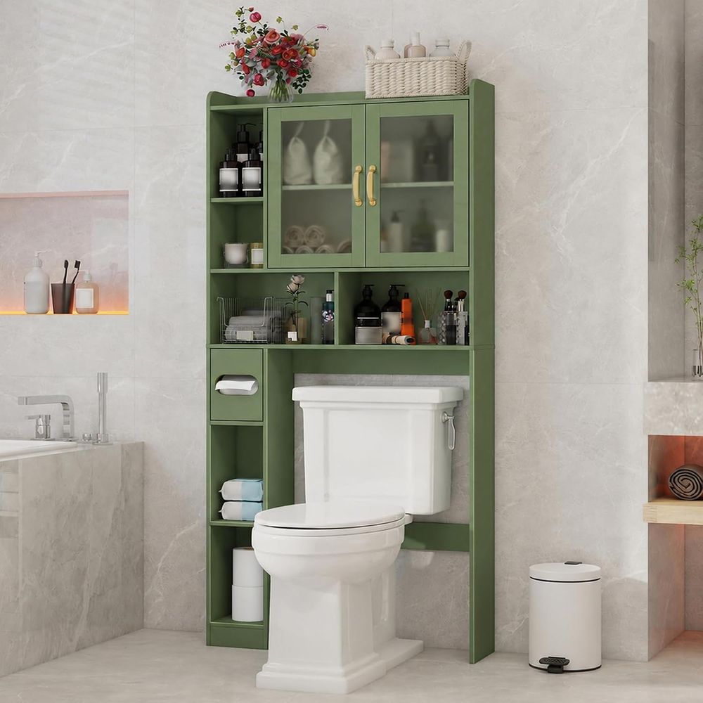 Storage & Organization - Oszczędzająca miejsce akrylowa szafka nad toaletą