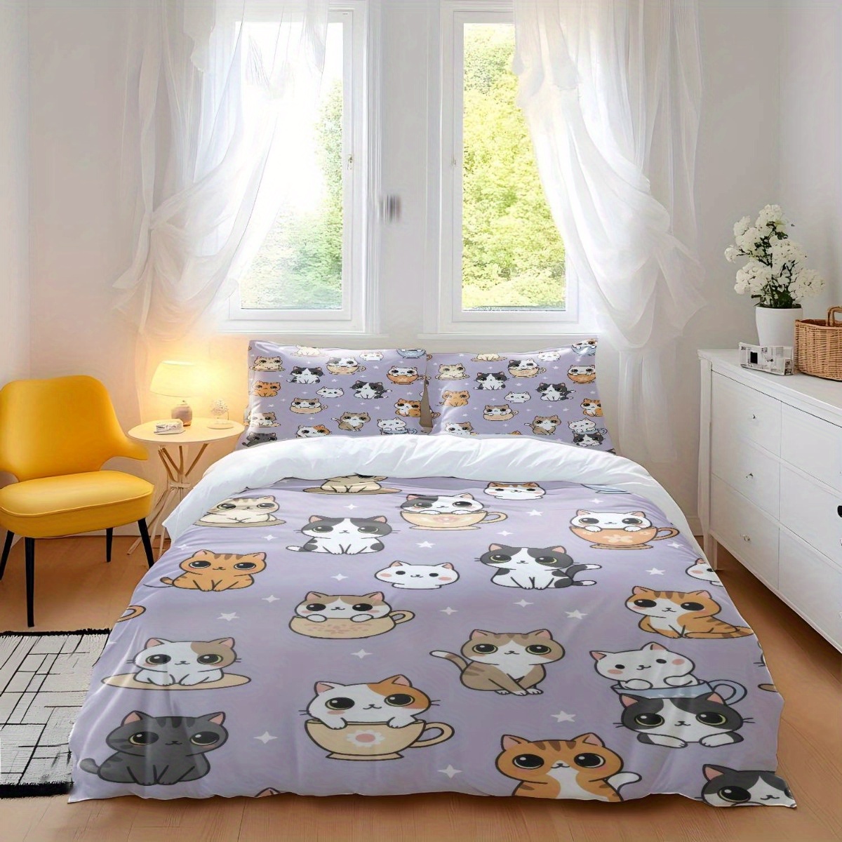 Miękki zestaw poszewek na kołd – Duvet Cover Sets With Zipper recenzja i cena