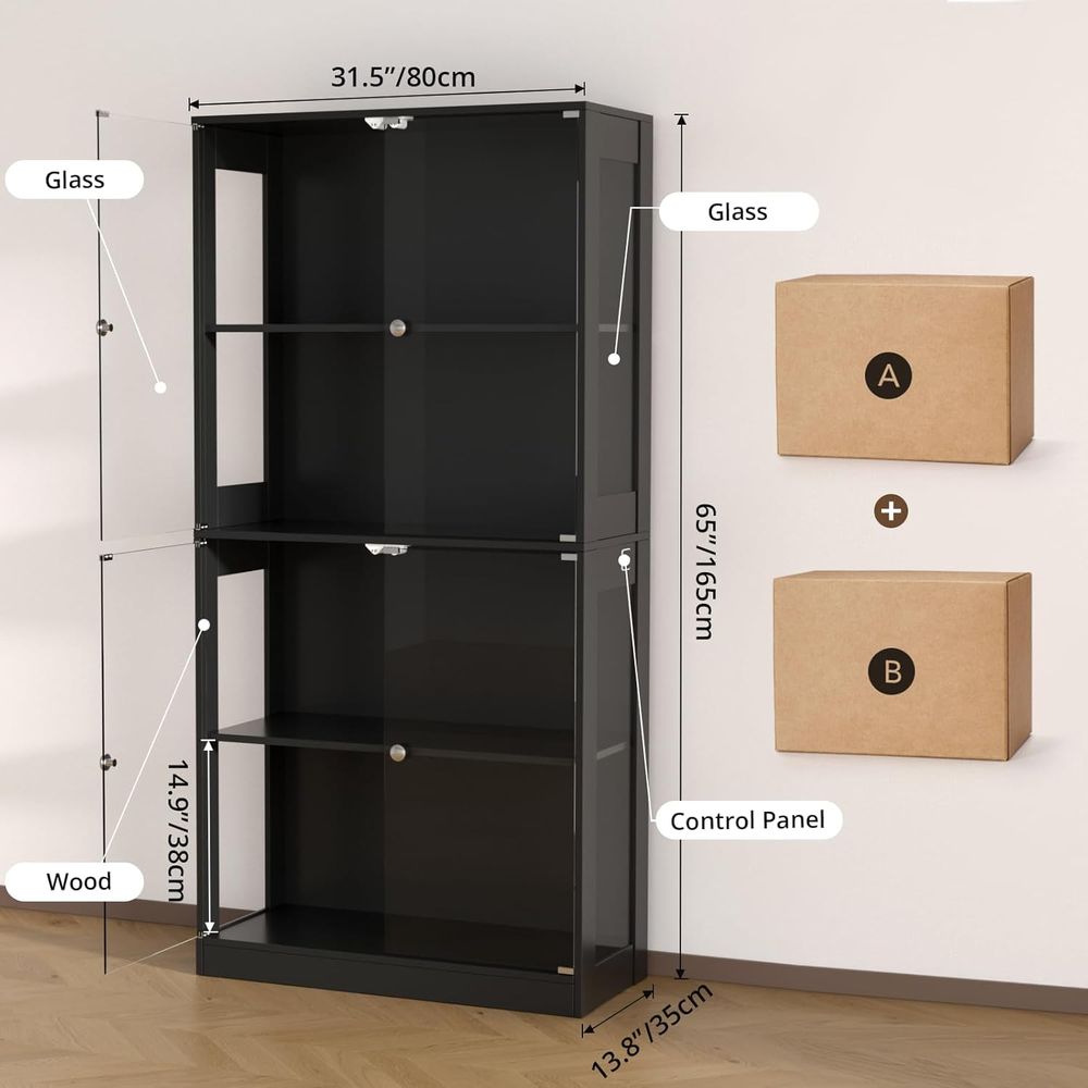 Szafka ekspozycyjna z szklanym – Lighting recenzja i cena