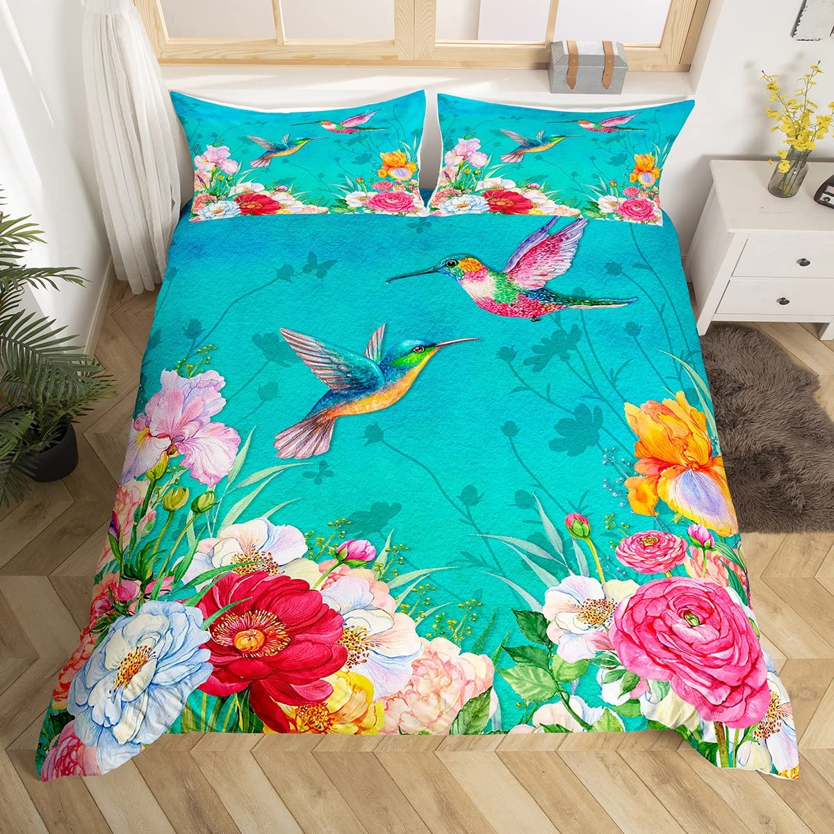Luksusowy zestaw pościeli z mo – Aesthetic Floral Duvet Cover recenzja i cena