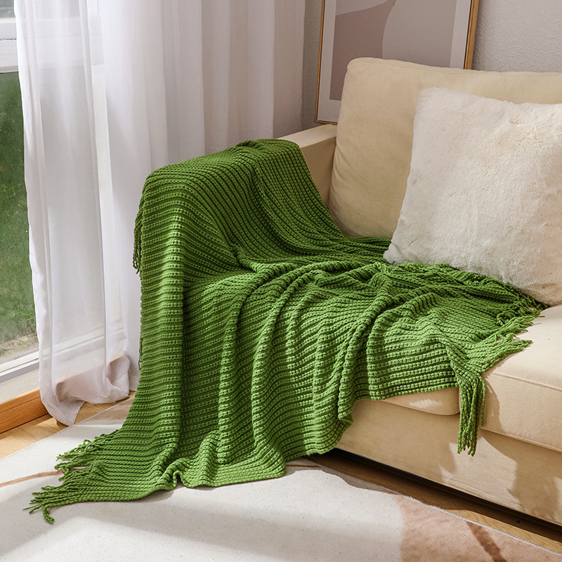 Tekstylia Miasto Nordic Koc Na – Boho Throw Blanket Fringe recenzja i cena