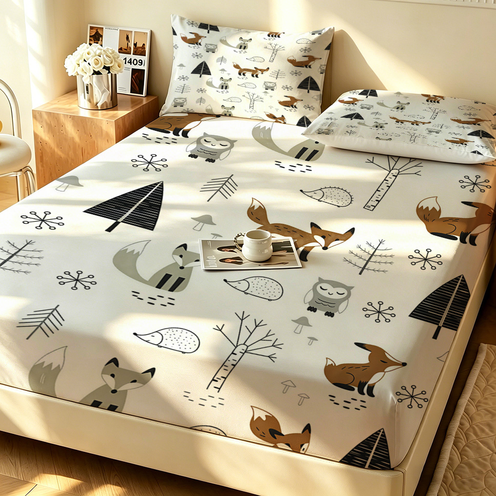 Zestaw 3-częściowy: prześciera – Fitted Bed Sheets Deep Pocket recenzja i cena