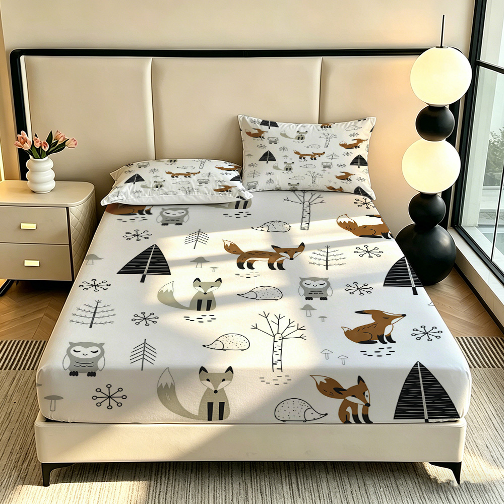 Zestaw 3-częściowy: prześciera – Fitted Bed Sheets Deep Pocket recenzja i cena