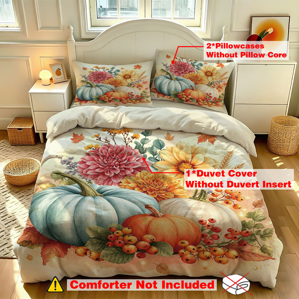 Zestaw Poszewek na Kołdrę 3-cz – Aesthetic Floral Duvet Cover recenzja i cena
