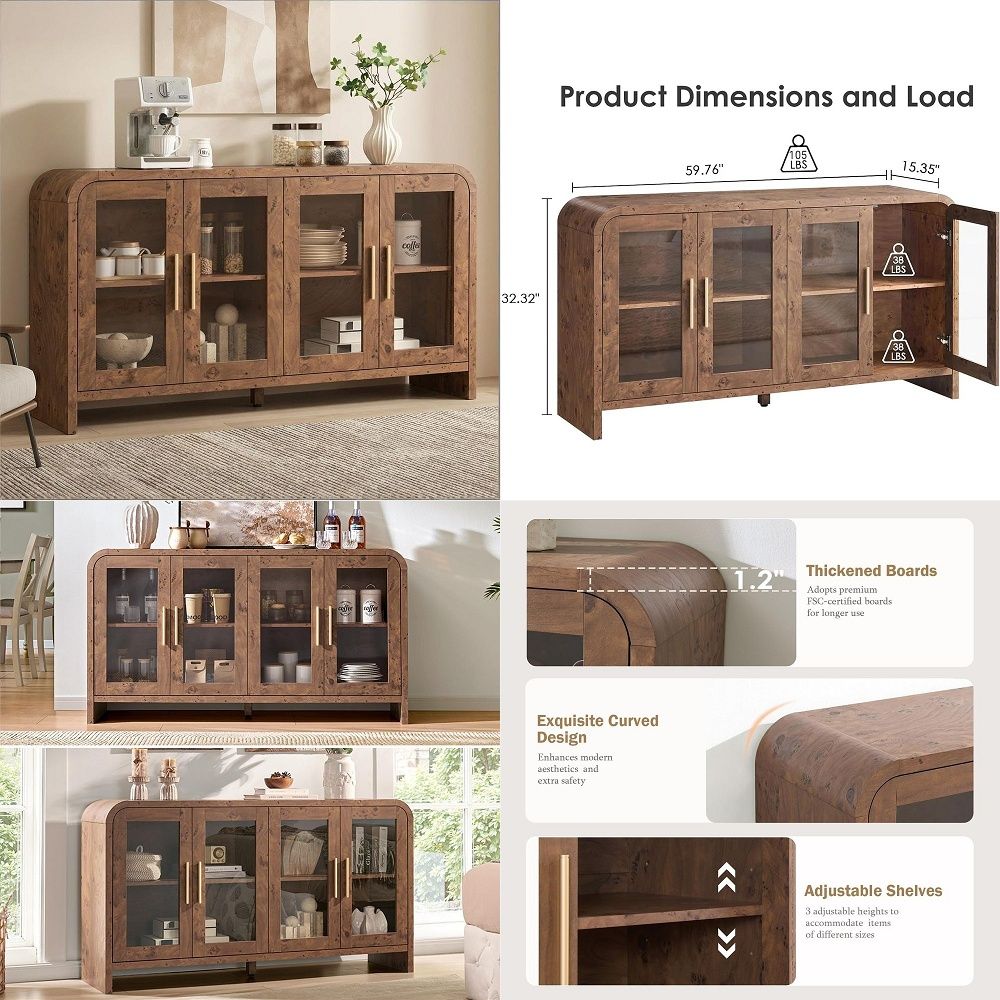 Komoda Bufetowa z Przechowywan – Storage & Organization recenzja i cena