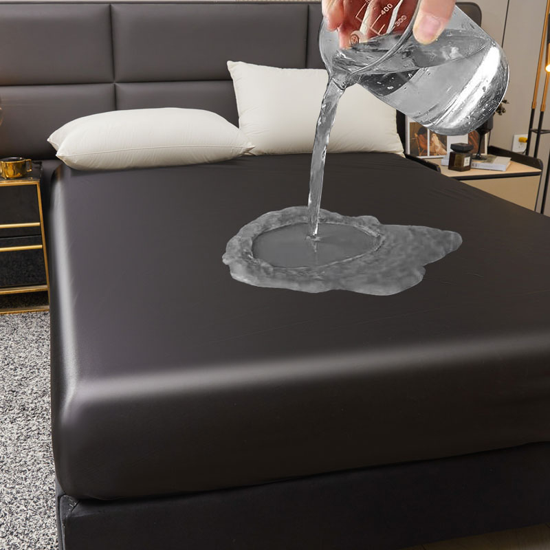 Wysokiej jakości 100% wodoodpo – Fitted Bed Sheets Deep Pocket recenzja i cena