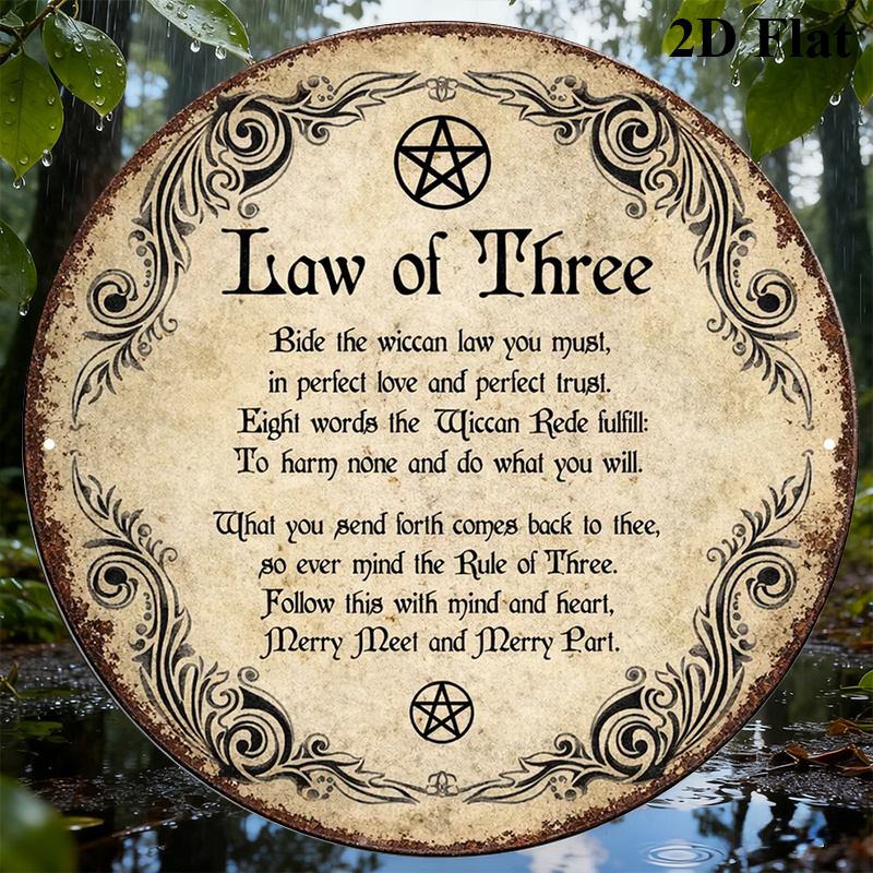 CIFBUY Vintage Wicca Potrójna  – Home Decor recenzja i cena