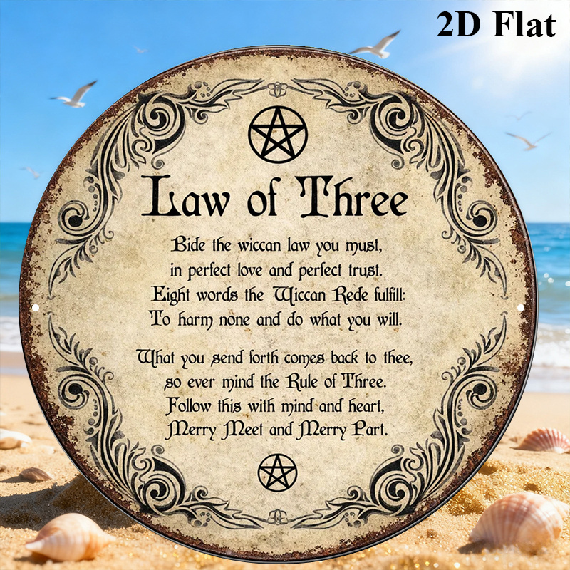 CIFBUY Vintage Wicca Potrójna  – Home Decor recenzja i cena