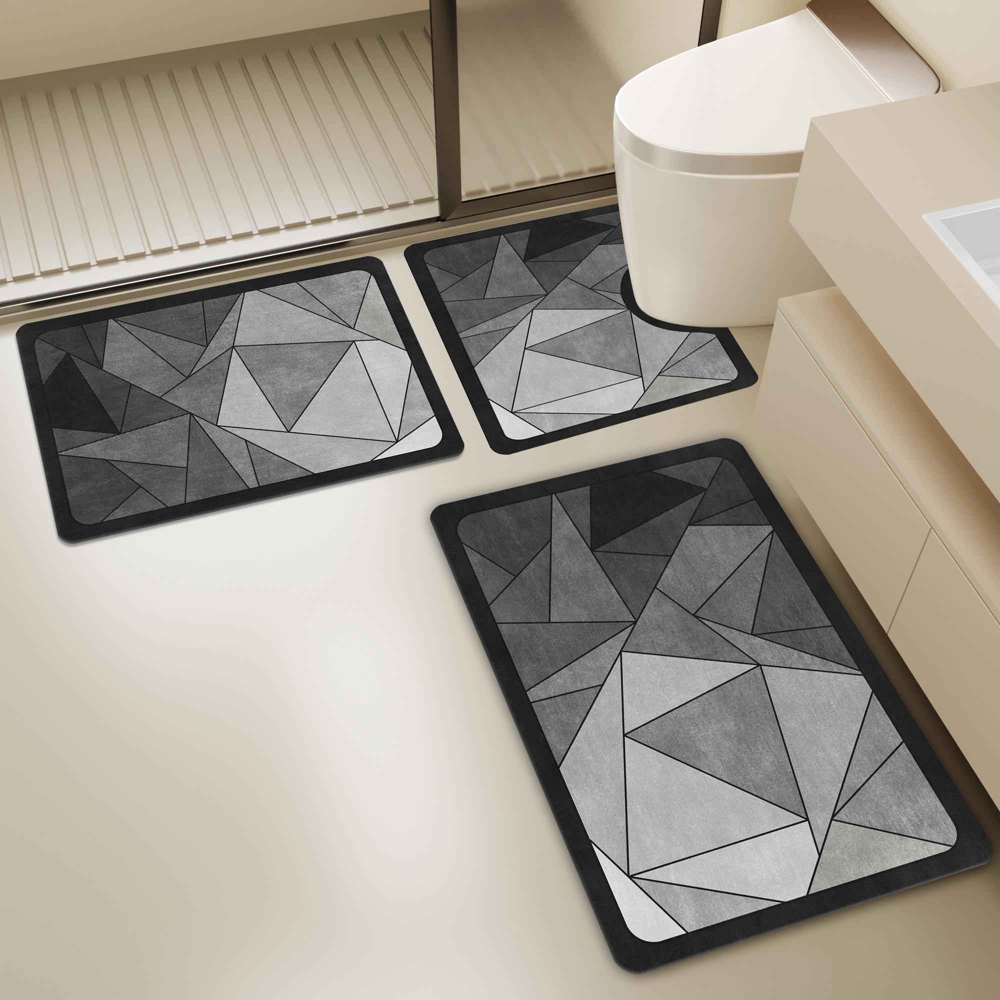 3-częściowy zestaw dywaników ł – Quick Dry Diatomite Bath Mat recenzja i cena