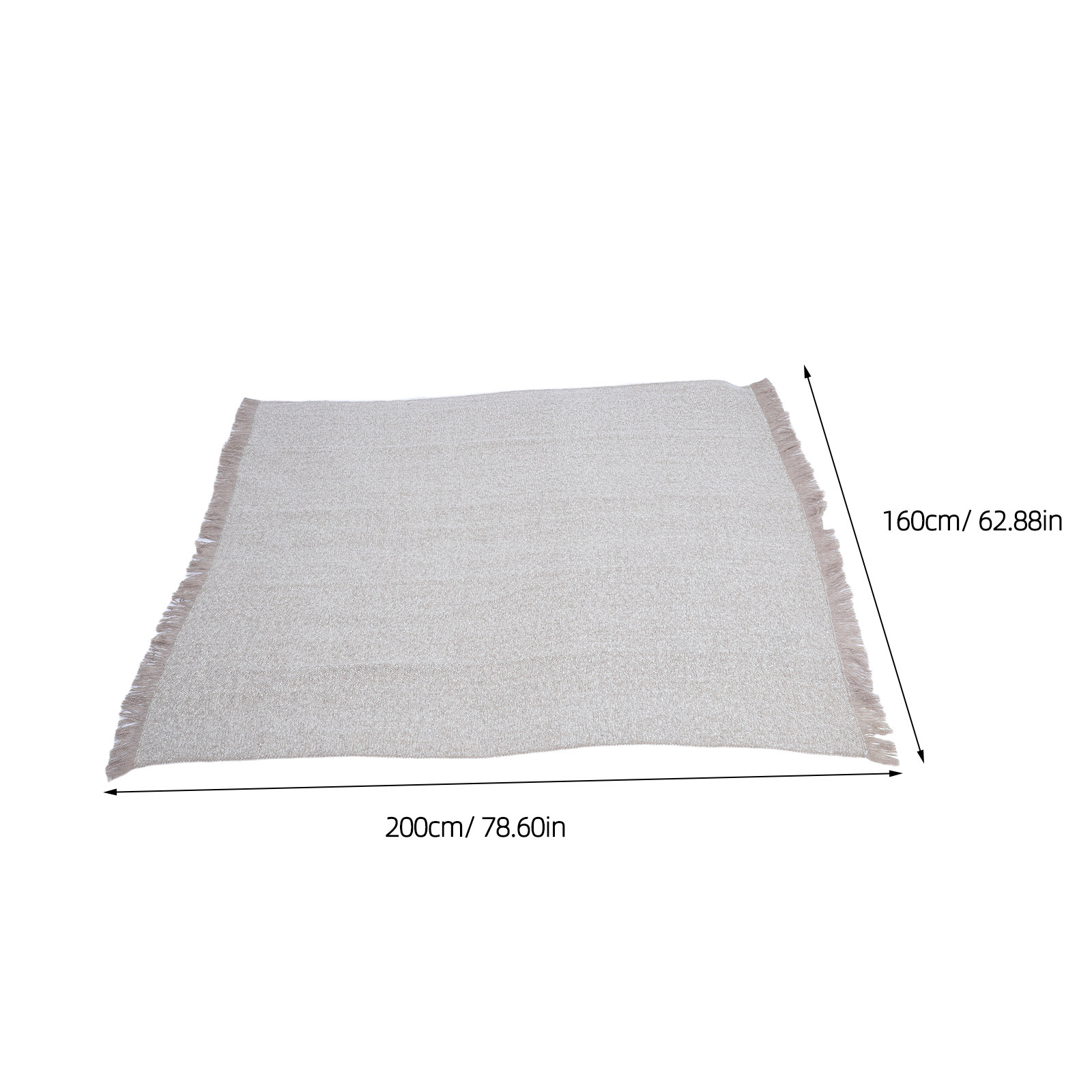 Koc w stylu boho, brązowy, mię – Boho Throw Blanket Fringe recenzja i cena